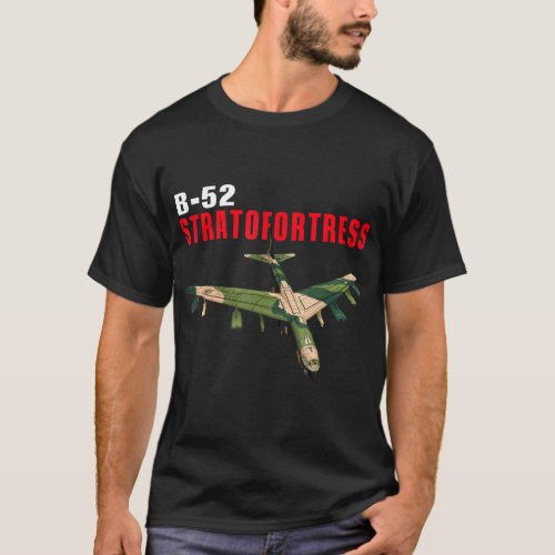 Fun American Military Aviation B_52 Stratofortress T_Shirt