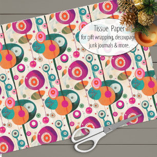 Fun and Colorful Circles Tissue Paper