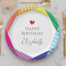 Fun and Colorful Festival Themed Happy Birthday