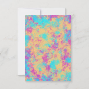 Fun and Colorful Party Invitation Card