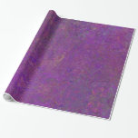 Fun and Colorful Purple Patterns Wrapping Paper
