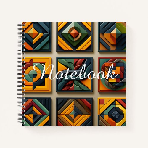 Fun and Colourful Intricate Detailing Notebook