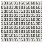 Fun and Cool Computer Binary Code Pattern Fabric