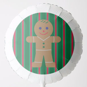 Fun and Fancy Christmas Gingerbread Man Balloon