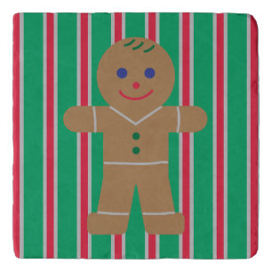 Fun and Fancy Christmas Gingerbread Man Trivet