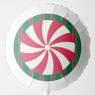 Fun and Fancy Christmas Peppermint Candy Balloon