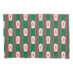 Fun and Fancy Christmas Popcorn Pillow Case