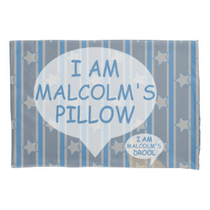 Fun and Fancy Customizable Star Striped Pillow Case