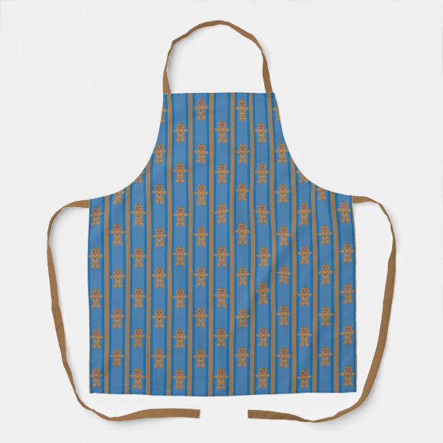 Fun and Fancy Gingerbread Man Apron (Front)