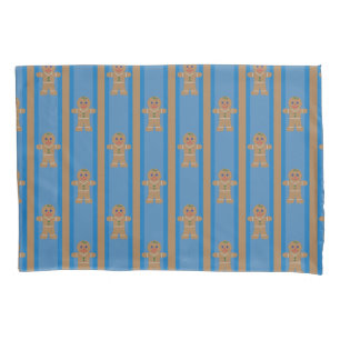Fun and Fancy Gingerbread Man Pillow Case