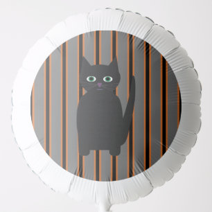 Fun and Fancy Halloween Black Cats Balloon