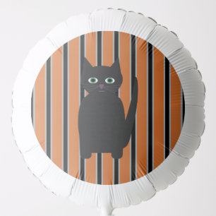 Fun and Fancy Halloween Black Cats Balloon