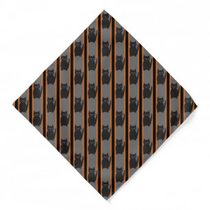 Fun and Fancy Halloween Black Cats Bandana