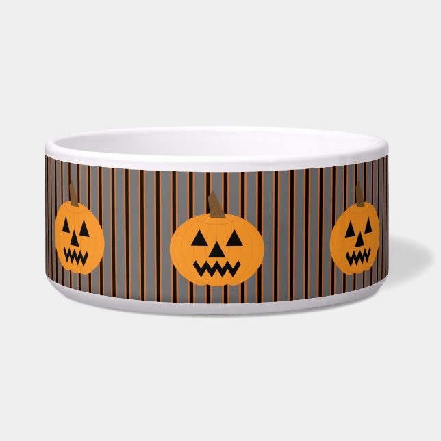 Fun and Fancy Halloween Pumpkins Bowl (Front)