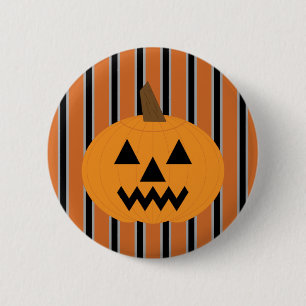 Fun and Fancy Halloween Pumpkins Button