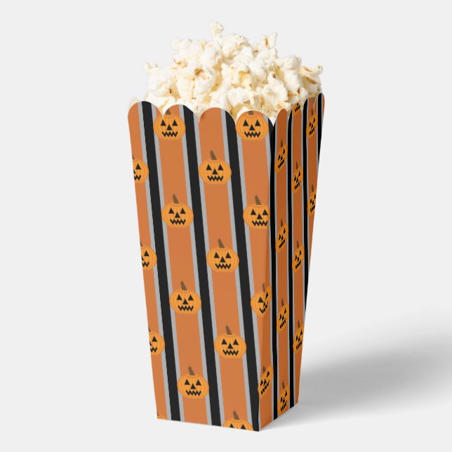 Fun and Fancy Halloween Pumpkins Favor Boxes (Popped)