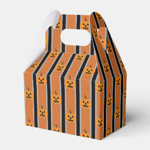 Fun and Fancy Halloween Pumpkins Favor Boxes