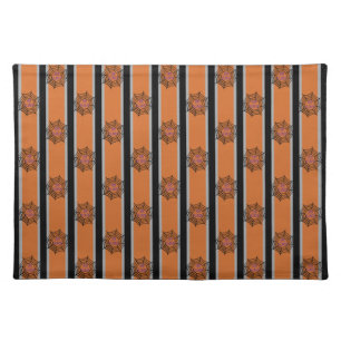 Fun and Fancy Halloween Spider Webs Cloth Placemat