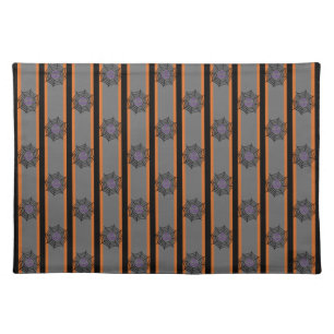 Fun and Fancy Halloween Spider Webs Cloth Placemat