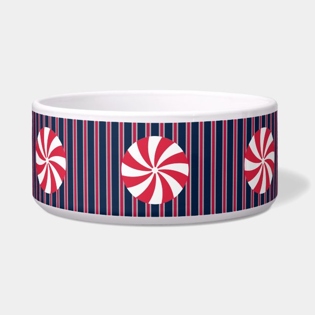 Fun and Fancy Peppermint Candy Bowl (Front)