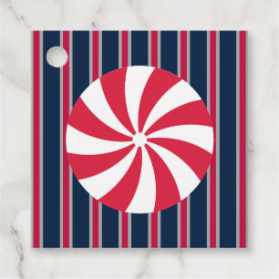 Fun and Fancy Peppermint Candy Favor Tags