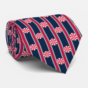 Fun and Fancy Peppermint Candy Neck Tie