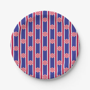 Fun and Fancy Peppermint Candy Paper Plates