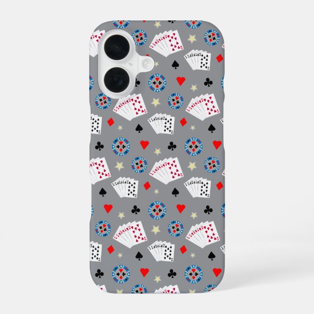 Fun and Fancy Poker Iphone Case (Back)