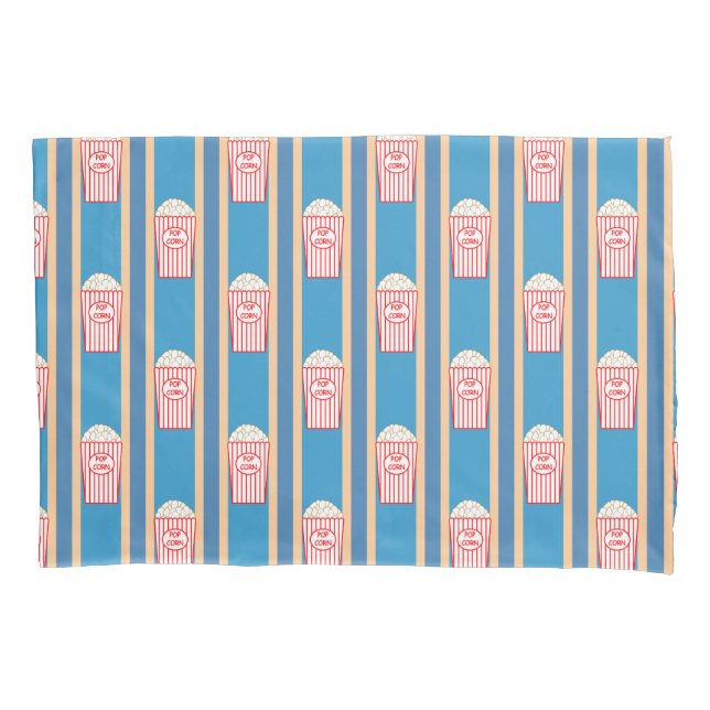 Fun and Fancy Popcorn Pillow Case (Front)