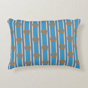 Fun and Fancy Pretzel Accent Pillow