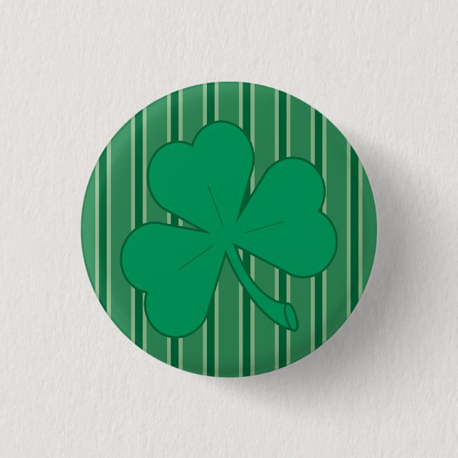 Fun and Fancy Shamrock Button (Front)