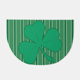 Fun and Fancy Shamrock Doormat