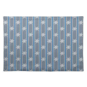 Fun and Fancy Snowflake Cloth Placemat