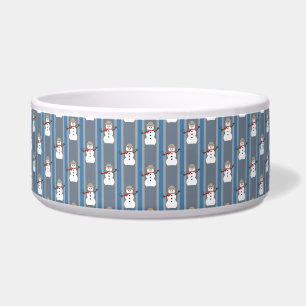 Fun and Fancy Snowman Detective Bowl