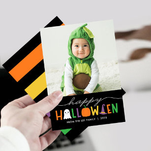 Fun and Festive Halloween Photo Card