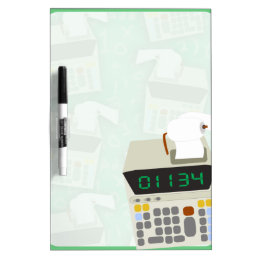 Fun and Flirty Calculator Dry-Erase Board