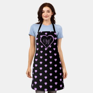 Fun and Flirty Pink Hearts Personalized 