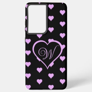 Fun and Flirty Pink Hearts Personalized