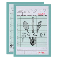 Fun and Funky Dinner Party Invitation