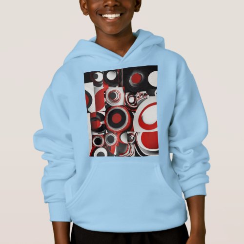 Fun and Funky Kids Pull_Over Hoodie Tee 