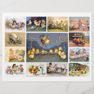 Fun and Funny Anthropomorphic Easter Chicks