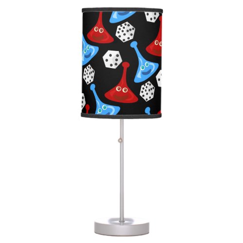 Fun and Games Pattern Table Lamp