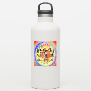 Fun and Happy Fearfully and Wonderfully Made Sticker