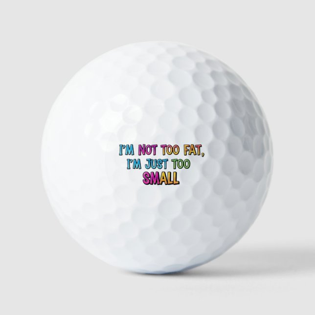 Fun and humor in Golf Sport Balls (Front)
