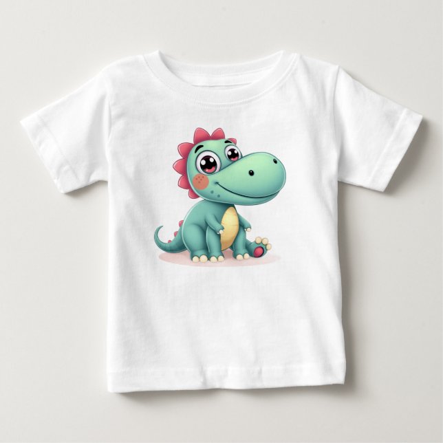  Fun and Playful Dino Design for Boys & Girls Baby T-Shirt (Front)