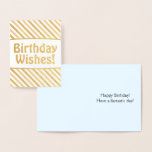 [ Thumbnail: Fun and Silly "Birthday Wishes!" Card ]