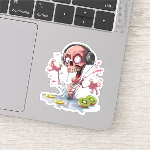 Fun and Spooky Design Sticker