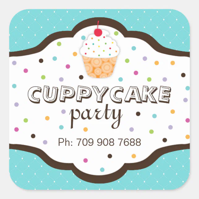 Fun and Whimsical Bakery Labels | Stickers | Zazzle