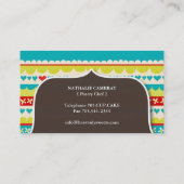 Fun and Whimsical Cupcake | Bakery Business Card (Back)