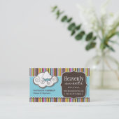Fun and Whimsical Cupcake | Bakery Business Card (Standing Front)